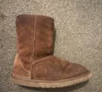 UGG Australia Classic Short Women’s Brown Suede Sheepskin Mid-Calf Boots UK 6