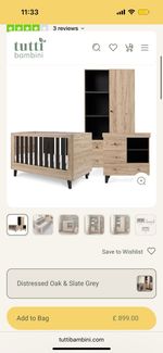 4-Piece Tutti Bambini Nursery Set