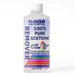 Acetone 100% Pure Nail Varnish Remover UV/LED GEL Soak Off Multipurpose 50ML