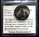 Roman Antoninus Mountain Genuine Coin & Detailed Coin Wallet