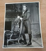 Hand Signed Black and White Studio Portrait Of Robert Donat, The Young Mr Pitt