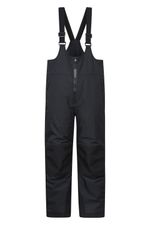 Mountain Warehouse Falcon Kids Extreme Waterproof Bib Front Ski Trousers In Navy