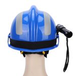 Rescue Helmet Emergency Firefighting Safety Helmet With Headlamp And Reflective-