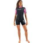 New Seac Sub Womens Small Sense 2.5mm Scuba Diving Watersports Wetsuit