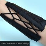 Makeup Brush Cleaner Armband Nylon Black Professional Stretch For Brush Clea CUT