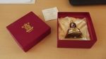 2002 Royal Mint Golden Jubilee Commemorative Gold Colour Bell Plus £5 Coin BOXED