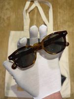 MOSCOT LEMTOSH 46 Tobacco Sunglasses | G15 Lenses | Tote Bag | Full Set