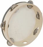 Chord Headed Wooden Tambourine Hand Percussion Drum Band Instrument 4-10''
