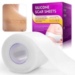 Silicone Scar Tape for Surgical Scars Perfectly Fits Washable & Reusable