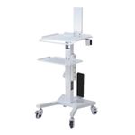 Intraoral Scanner & Computer Trolley - Dental Card Trolley for Dentist Office