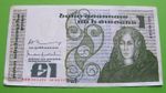 Ireland 1977 Replacement One Pound Banknote BBB Old Irish £1 Note