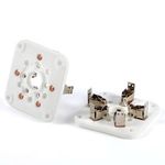 1pc   Valve Base Vaccum Tube Socket fr Audio DIY Amp 5Pin 3-500Z 4-400 U5G