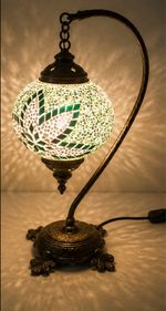 Turkish Moroccan Mosaic Lamp Tiffany Glass Table Desk  Delivery