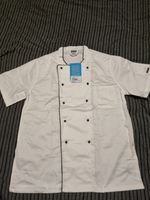 Portwest Unisex Chef Jacket, White, Short Sleeve, Size Large