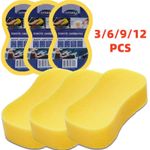 12X Large Size Sponge Car Wash Washing Valeting Cleaner Sponge Kitchen Cleaning