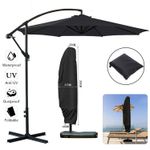 Heavy Duty Parasol Banana Umbrella Cover Cantilever Outdoor Patio Shield