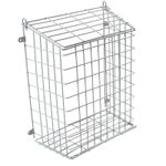 Front Door Letter Box Cage Post Mail Catcher Guard White Medium Large XLarge