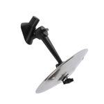 Mini Car Crash Cymbal Drum Air Vent Dash Fun Accessory Silver
