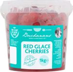 Buchanan Glace Cherries 1kg Tub