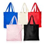 Small(30x30+30)100% Cotton Canvas Reusable Tote Shopping,Kids Party Bags  LOT