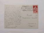 Vatican Card 1937 with 75 cents. Red EF 
