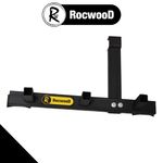 Wheel Dolly Stand RocwooD Hold 4x Dollies Hydraulic Mechanical Car Skate Holder 