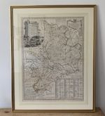 Huntingdonshire Antique Map  by Eman Bowen 1779 