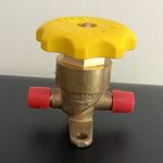 Henry Technologies 5151 Packless Valve 1/4 Flare Brass Straight Valve
