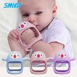 Baby Teething Toy Teething Mitten for Babies Silicone Baby  Anti-Drop