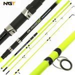 NGT 14Ft Power Surf Beachcaster Rod Shore Sea Surf Fishing Rod 3pc 4-7oz CW