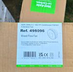 Vent-Axia NBR DMEV C 100 HT Continuous Extract Mixed-Flow Fan 100mm 498096