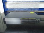Cisco Catalyst WS-C3750V2-24PS-S 24 Port PoE Switch With Rackmounts.