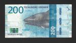 2016 Norges (Norway) 200 Kroner Banknote 1102346432  - as photo