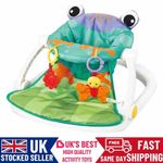 Foldable Baby Learn to sit me up Feeding Arm Chair – Portable Toddler Floor Seat