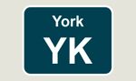 1x York Train Depot Sticker/Decal 100 x 77mm 