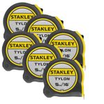 Stanley 5M/16FT Tylon Tape Measure - 1-30-696 130696 5 Metre 6 PACK