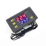 12V Temperature Controller Switch with Probe 20A Thermostat Control -UK