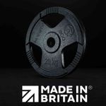 Marcy Eco 20kg Olympic Weight Plate 1 x 20kg British Made Tri Grip Plates