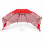 Beach Umbrella with Side Panels Lightweight Canopy Tent Large for Patio, Camping