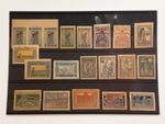 Postage Stamps Azerbaijan 1919-1921 Vintage Set of 20 Civil War MNG MH MNH