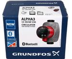Grundfos ALPHA3 15-50/60 130 Model B - Bluetooth Circulating Pump New - 99371966