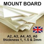 Thick Backing Board Card Sheets Beermat Pulpboard Coaster Material Crafts Mount