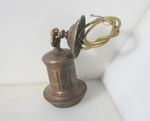 Antique Brass Ceiling Light Shade Holder Bracket Hook Old Victorian Gallery