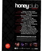 PPOT28 ADVERT 11X9 HONEY CLUB BRIGHTON