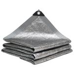 Aluminet Shade Cloth Privacy Screen Tarp Protector Heavy Duty Sun Shade