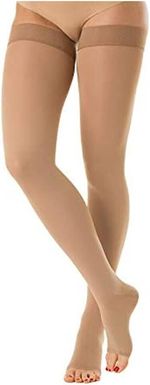 KKL1 ANTI-THROMBO COTTON ELASTIC THIGH SOCK ON THE SKIN 18/21mmHg MADE IN ITALY