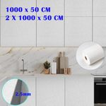 10M Thicken Wallpaper Linen Plain Wall Sticker Self Adhesive Thermal Insulation