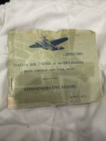 BALBO FLIGHT 1933 THE RARE ORIGINAL COMPLETE BOOKLET
