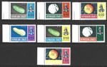 Haiti 1967 Fruits & Vegetables Set #562-65, C277-279 VF-NH