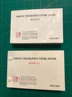 Vintage Paper Treasures from Japan Stationery Sample Books 1 & 2